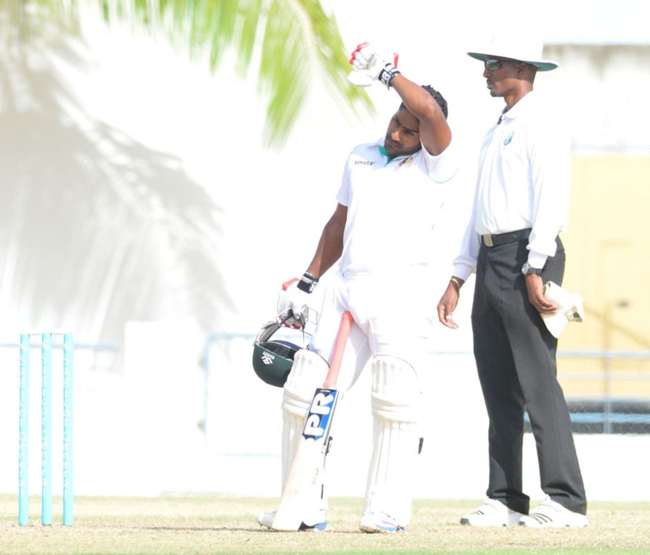 Imrul Kayes struck his eighth first-class century, Sagicor HPC v Bangladesh A, Barbados, 4th day, June 5, 2014
