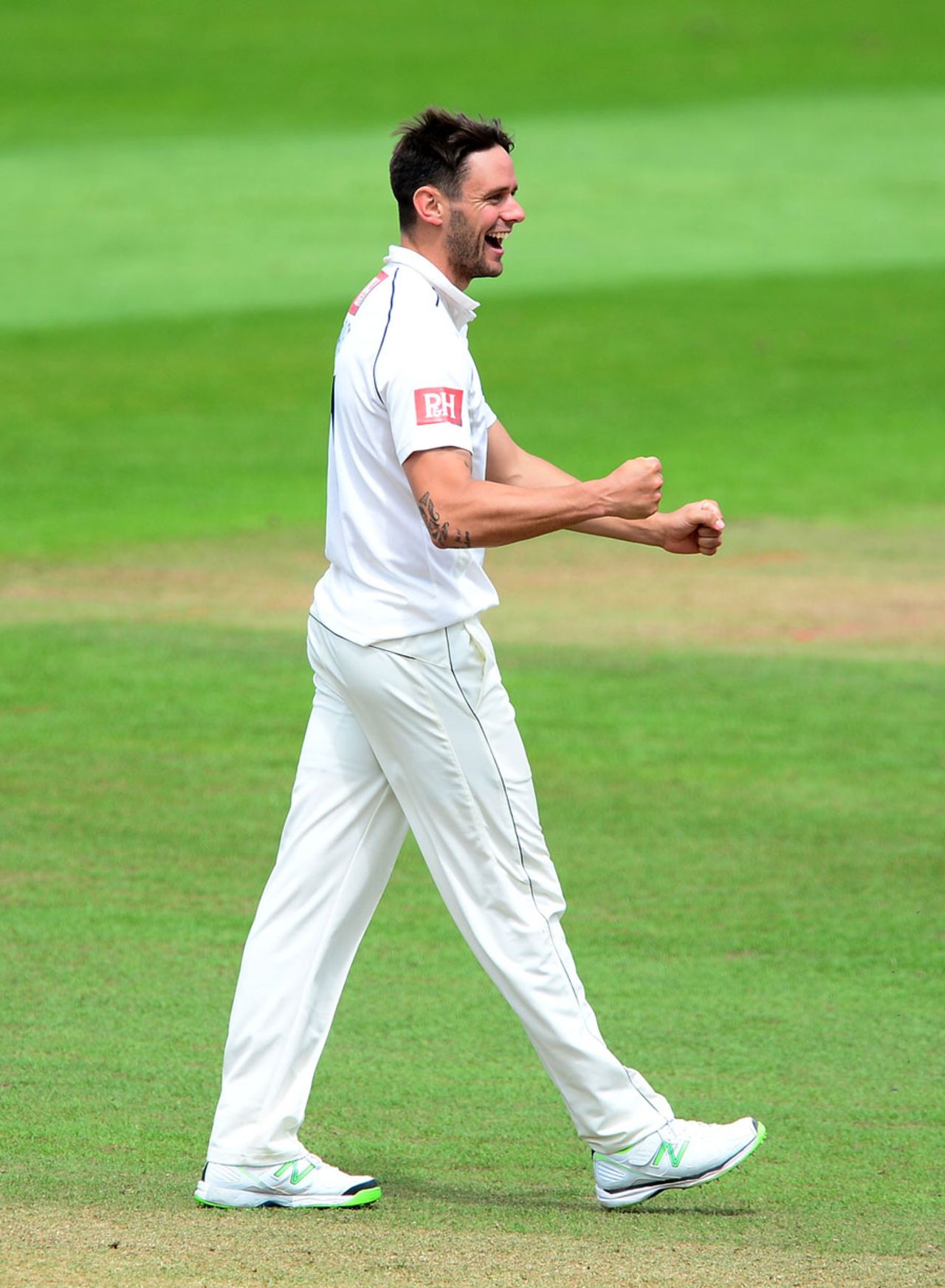 Steffan Piolet enjoyed a rare first-class appearance, Somerset v Sussex, County Championship, Division One, Taunton, 2nd day, June 9, 2014