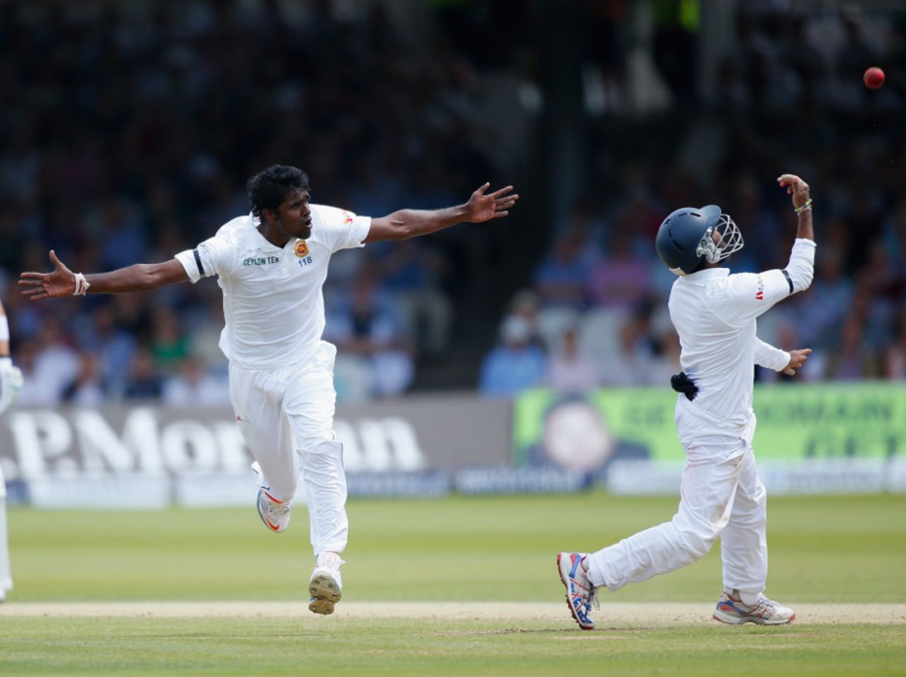 Shaminda Eranga scored some problems with the short ball, England v Sri Lanka, 1st Investec Test, Lord's, 2nd day, June 13, 2014
