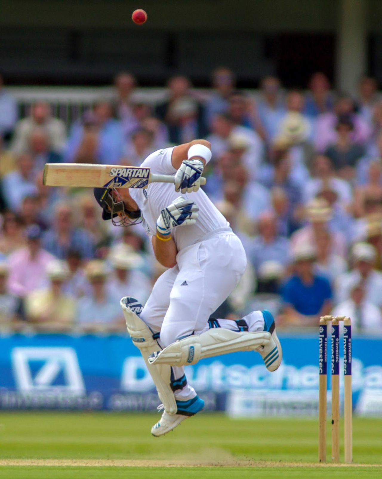 Matt Prior was bounced out for 86, England v Sri Lanka, 1st Investec Test, Lord's, 2nd day, June 13, 2014
