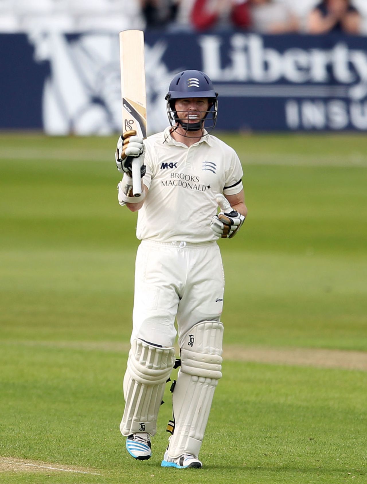 Chris Rogers racked up 180, Nottinghamshire v Middlesex, County Championship, Division One, Trent Bridge, 1st day, June 14, 2014