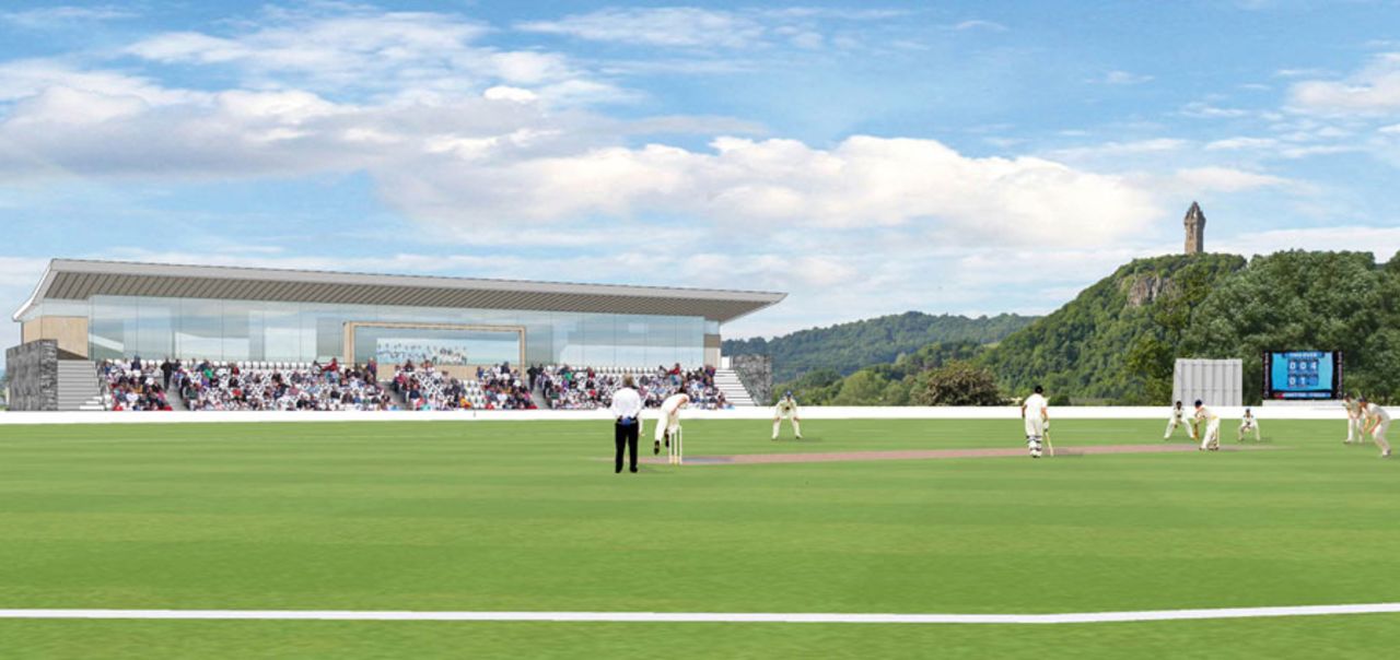 Artist's impression of the the development of New Williamfield Oval in Stirling, June 16, 2014