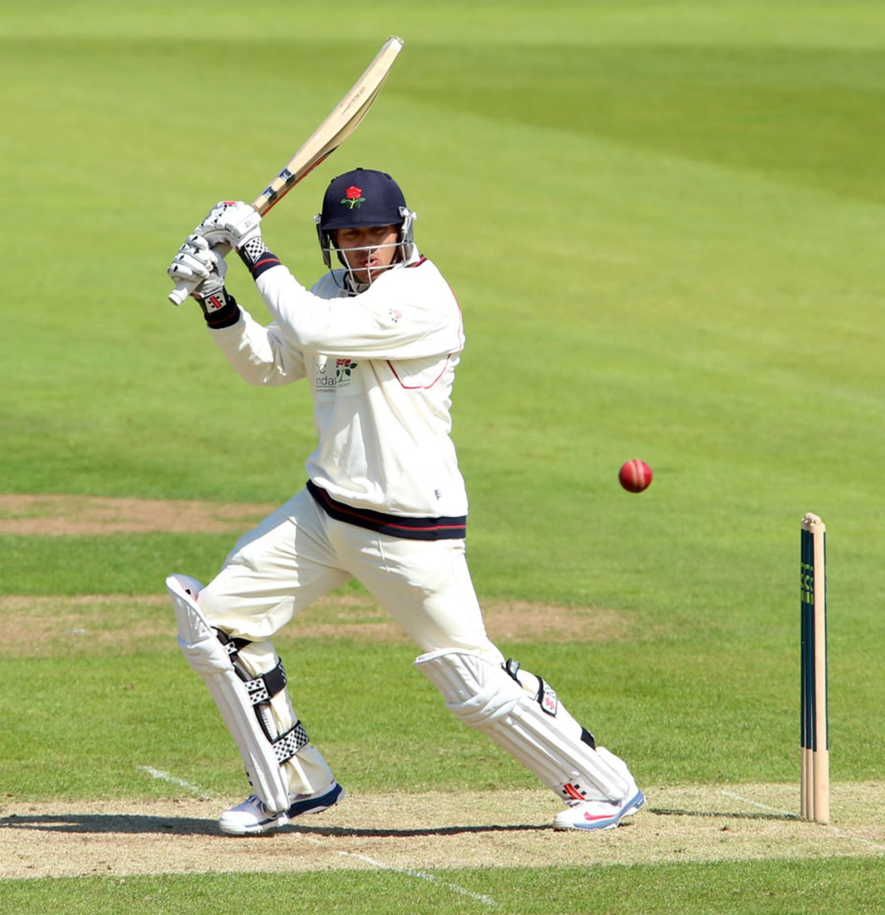 Usman Khawaja played nicely for 86, County Championship, Division One, 2nd day, Chester-le-Street, June 16, 2014