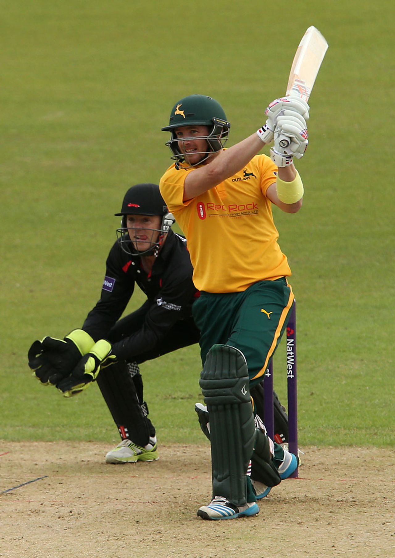 Riki Wessels hit 66 from from just 31 balls, Leicestershire v Nottinghamshire, NatWest T20 Blast, North Division, Grace Road, June 19, 2014