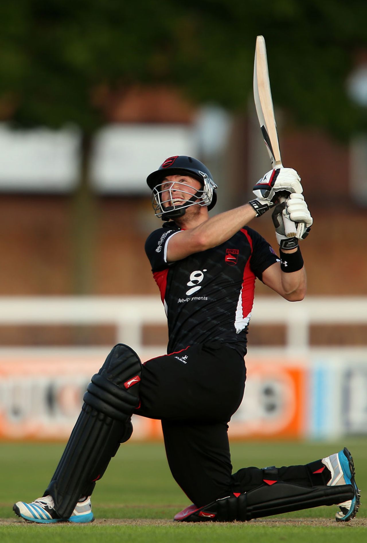 Greg Smith lashed a hundred in a losing cause, Leicestershire v Nottinghamshire, NatWest T20 Blast, North Division, Grace Road, June 19, 2014