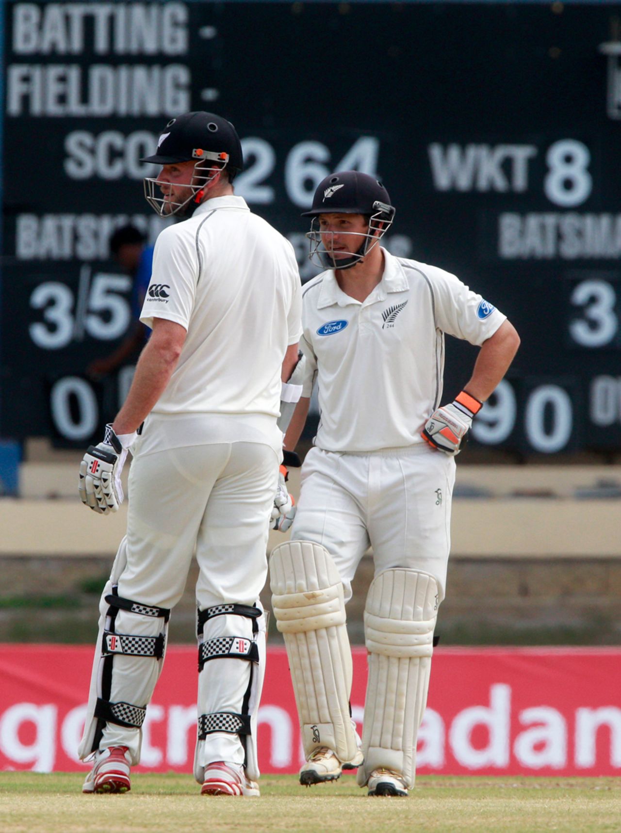 Mark Craig and BJ Watling added 99 for the ninth wicket, West Indies v New Zealand, 2nd Test, Trinidad, 5th day, June 20, 2014