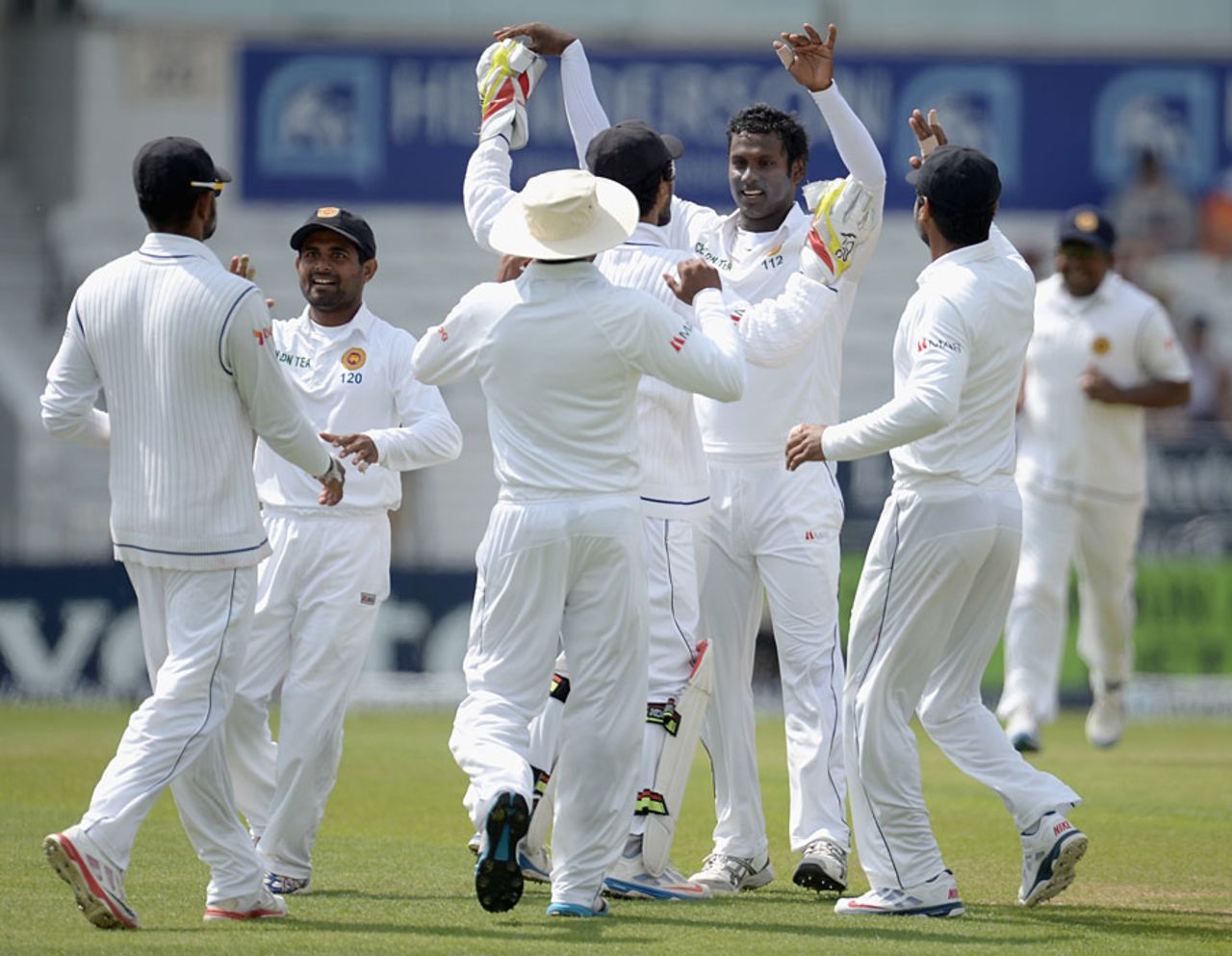 Angelo Mathews picked up a career-best haul, England v Sri Lanka, 2nd Investec Test, Headingley, 3rd day, June 22, 2014