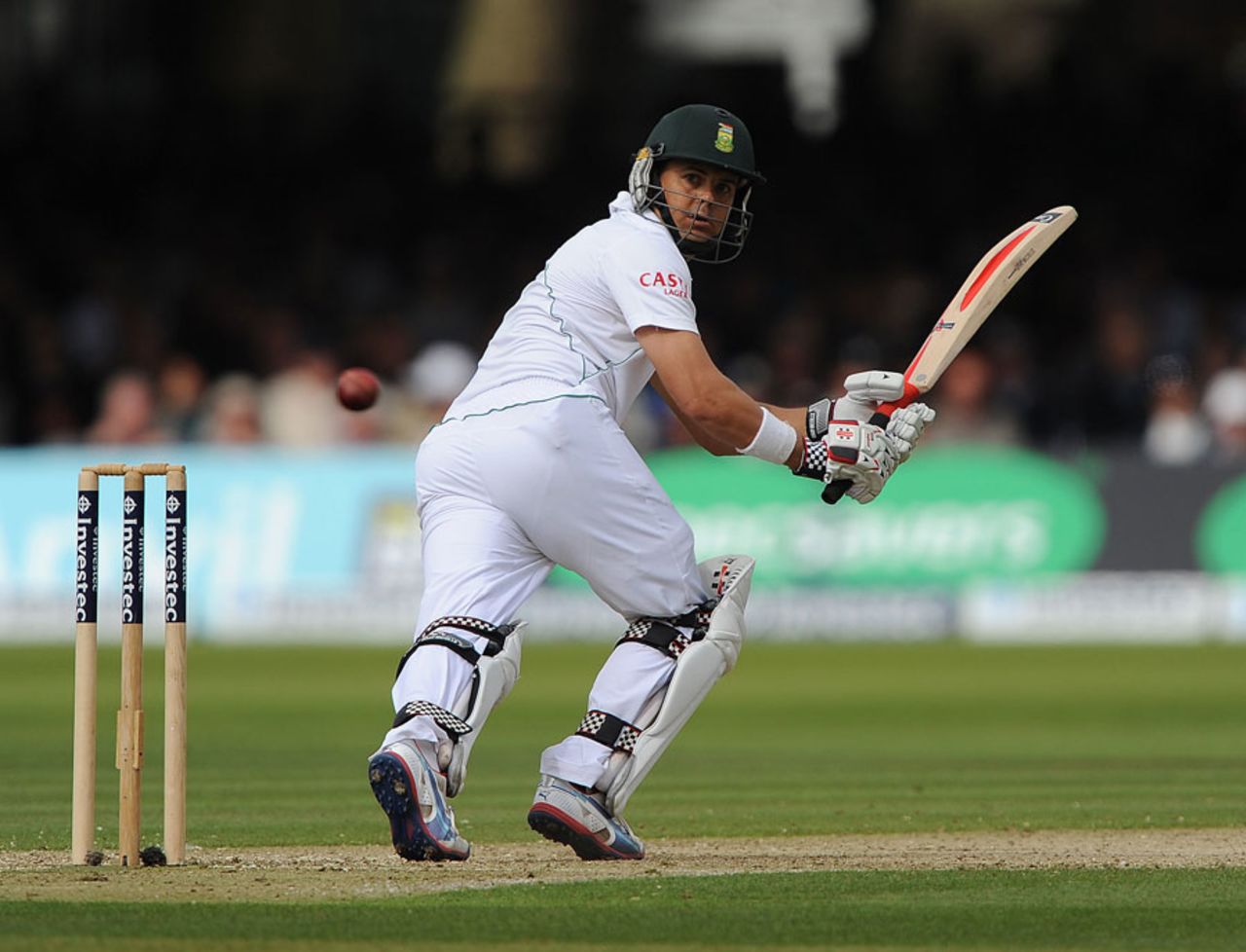 Jacques Rudolph flicks to leg, Lord's, 2012