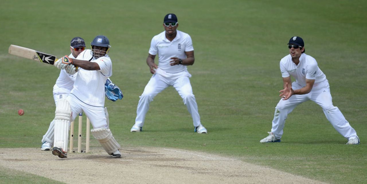 Rangana Herath made a defiant 48, England v Sri Lanka, 2nd Investec Test, Headingley, 4th day, June 23, 2014