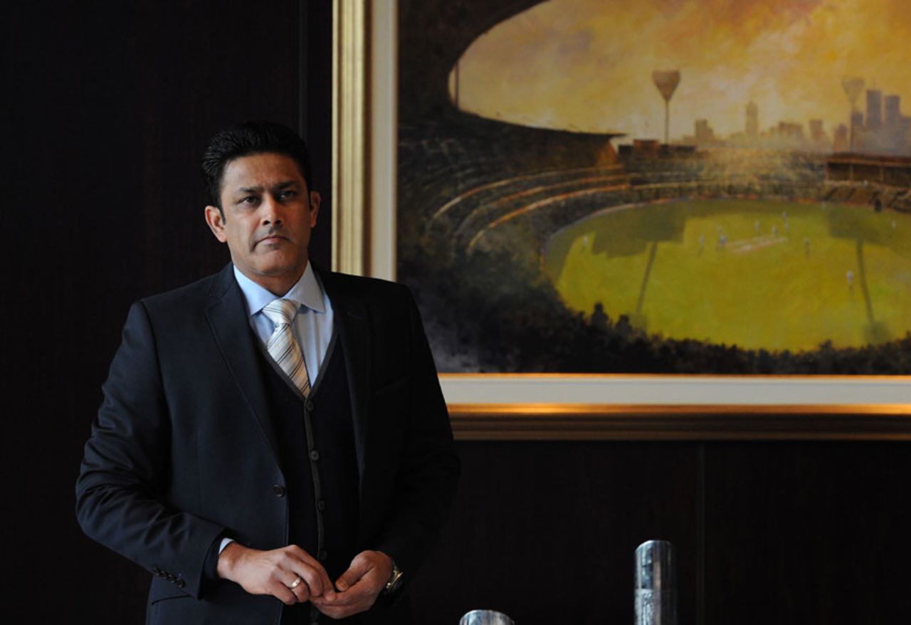 Anil Kumble attends the ICC Annual Conference, Melbourne, June 24, 2014