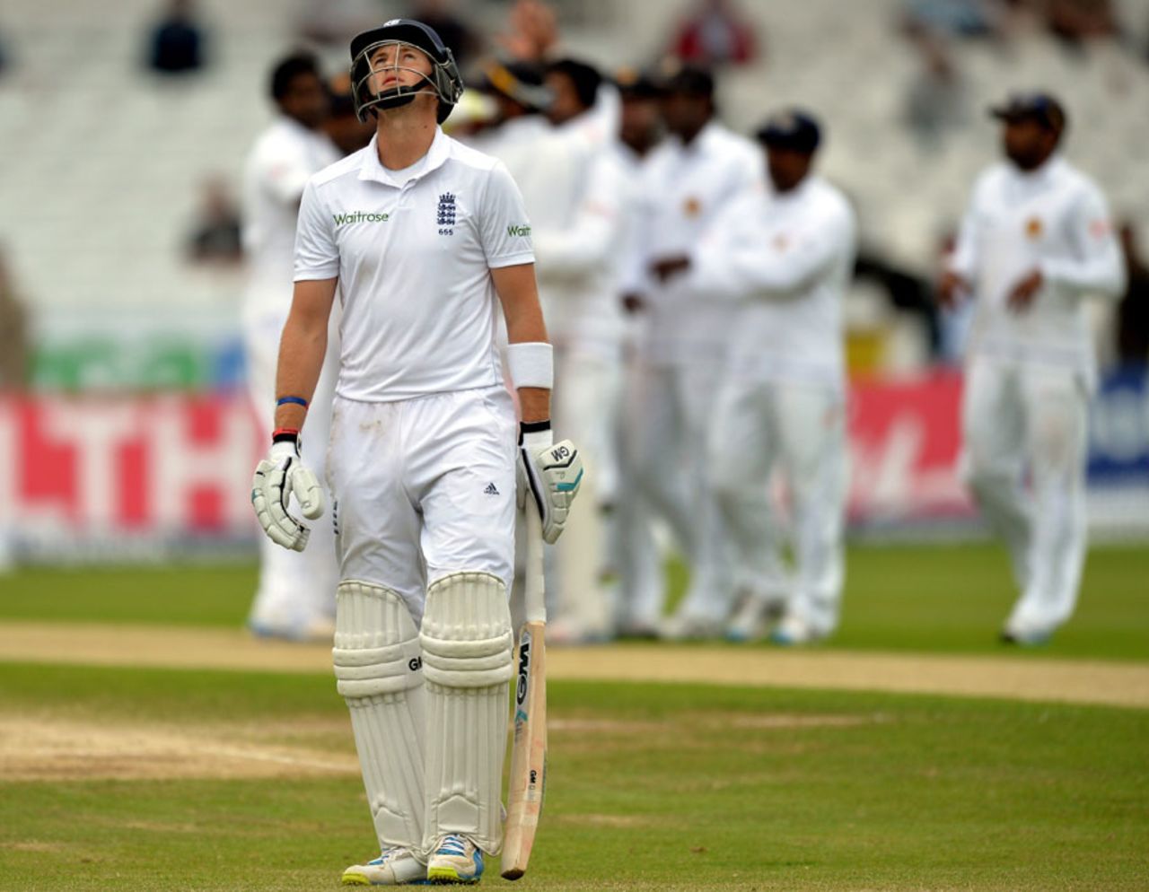 Joe Root's resistance was ended after 108 balls, England v Sri Lanka, 2nd Investec Test, Headingley, 5th day, June 24, 2014
