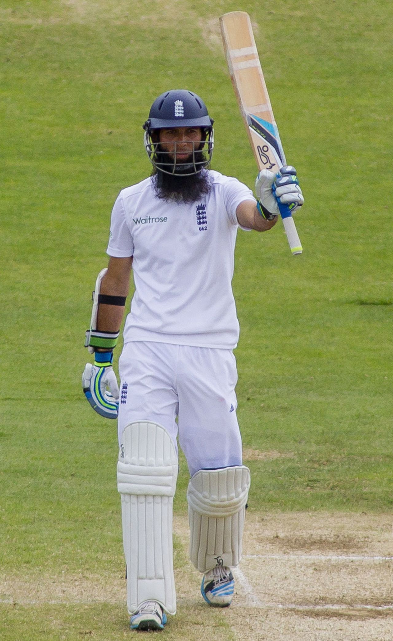 Moeen Ali recorded his first Test half-century, England v Sri Lanka, 2nd Investec Test, Headingley, 5th day, June 24, 2014