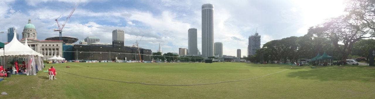 Singapore Cricket Club, Panoramic view, 2014