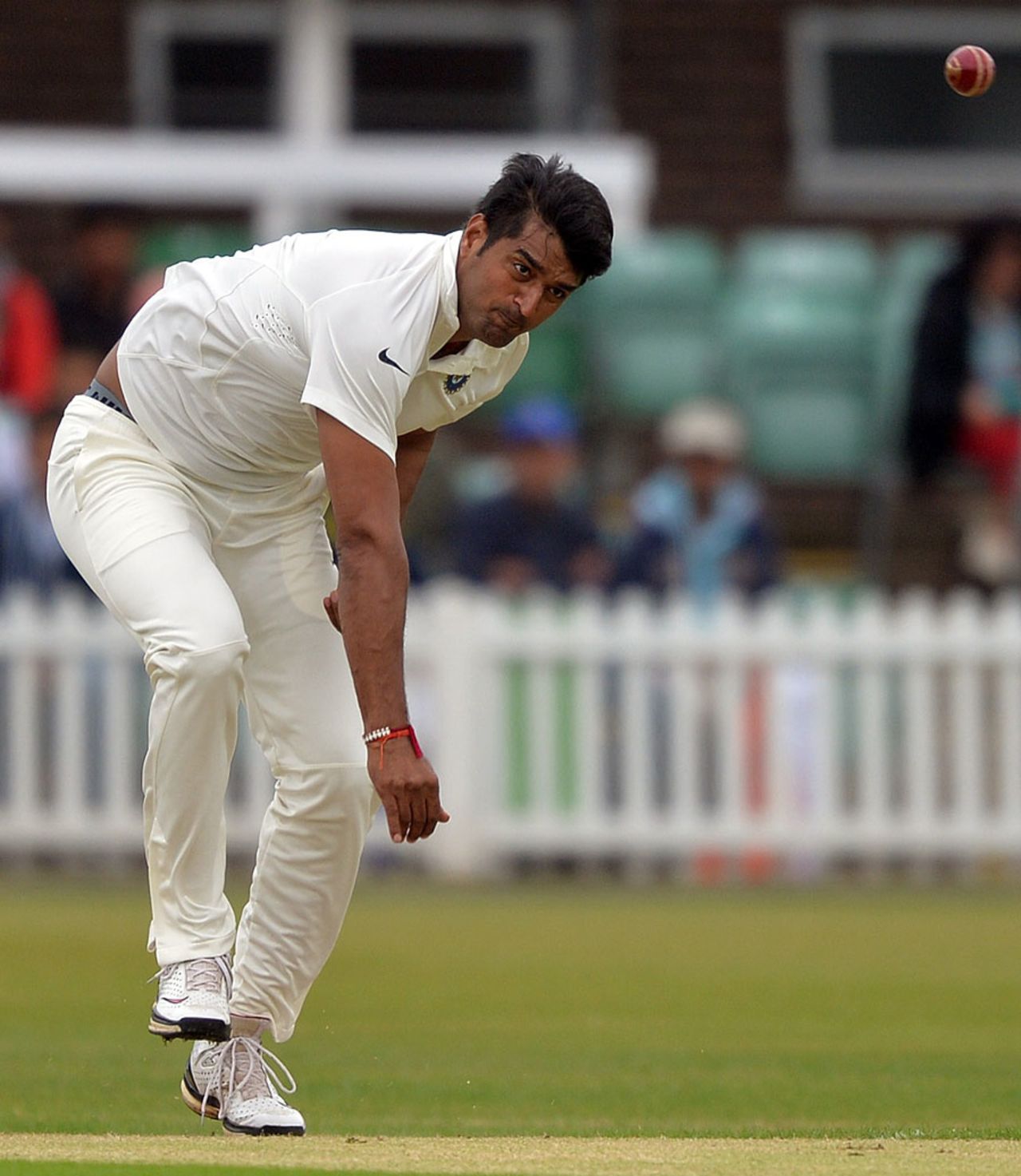Pankaj Singh made the first breakthrough, Leicestershire v Indians, Tour match, Grace Road, 3rd day, June 28, 2014