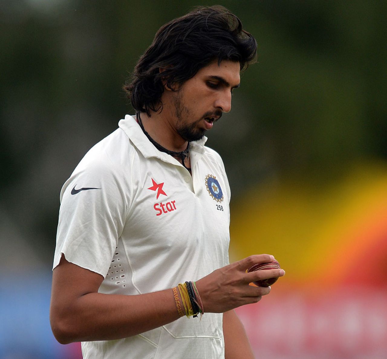 Ishant Sharma's first four-over spell cost 41, Leicestershire v Indians, Tour match, Grace Road, 3rd day, June 28, 2014
