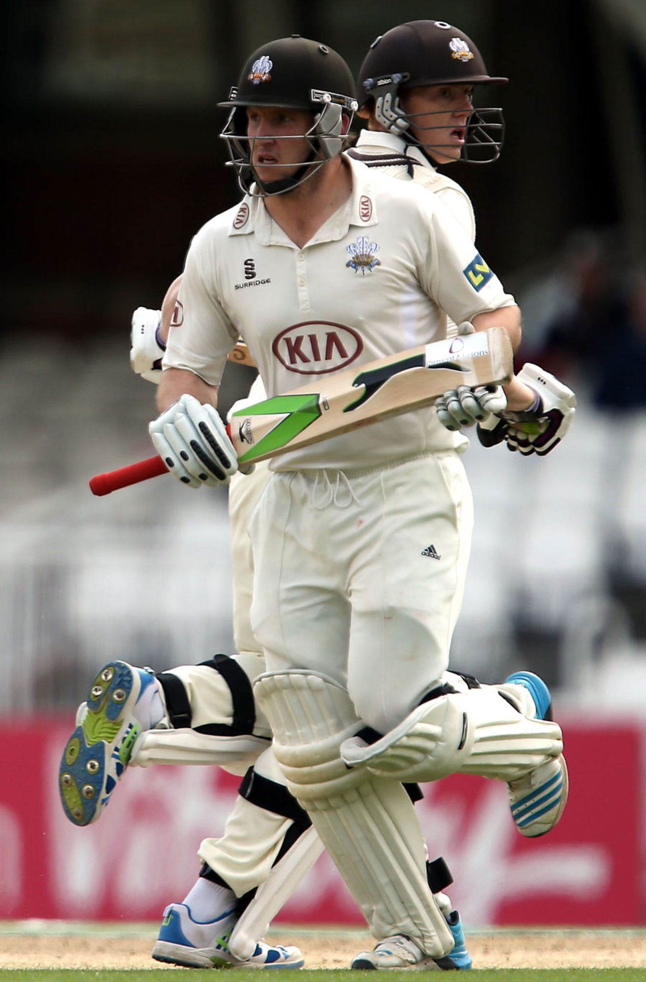 Gary Wilson scored 82, Surrey v Hampshire, County Championship, Division Two, The Oval, 3rd day, June 30, 2014
