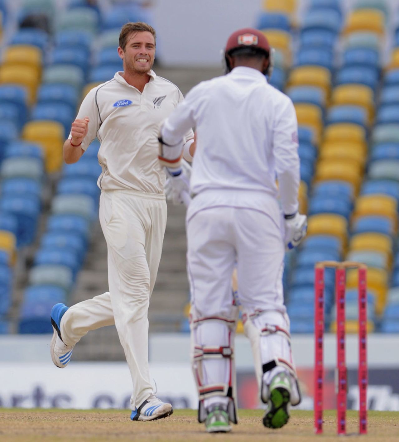 Tim Southee picked up three wickets, West Indies v New Zealand, 3rd Test, Barbados, 5th day, June 30, 2014