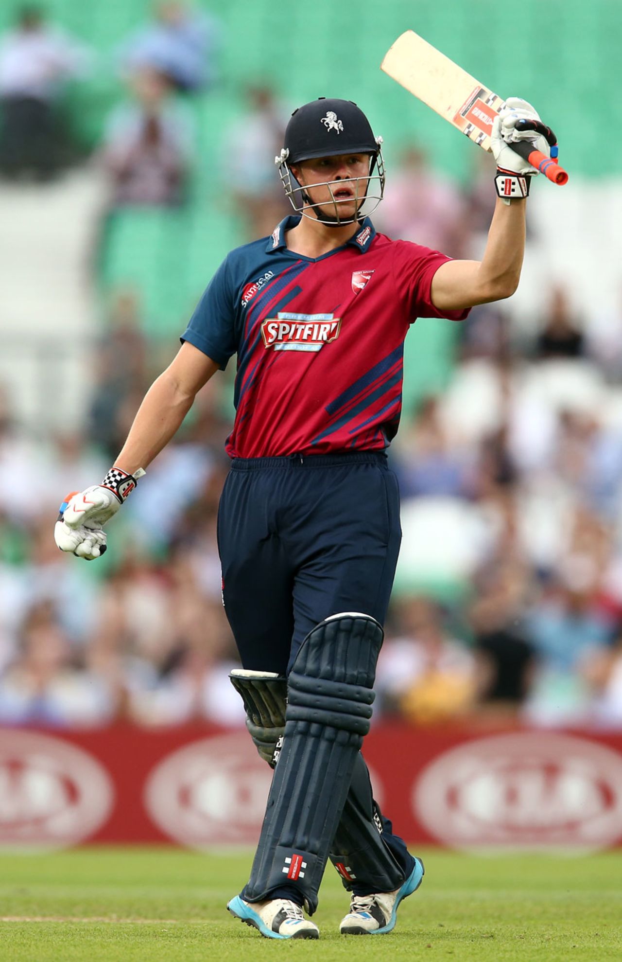 Fabian Cowdrey made fifty opening the batting, Surrey v Kent, NatWest T20 Blast, South Division, The Oval, July 2, 2014