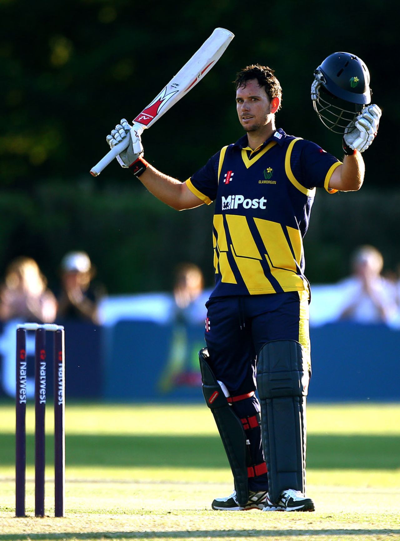 Jim Allenby's hundred set up a comfortable win, Middlesex v Glamorgan, NatWest T20 Blast, South Division, Richmond, July 3, 2014