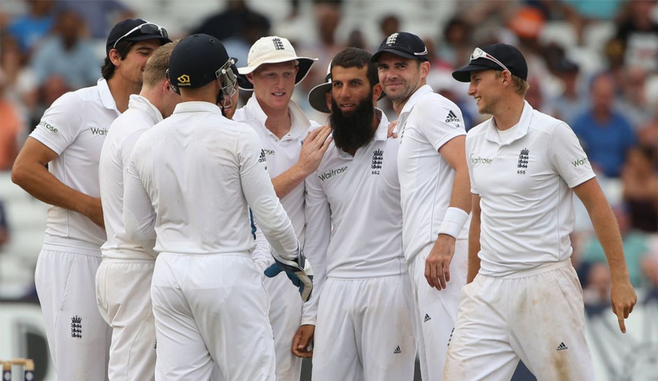 Moeen Ali took two crucial wickets, England v India, 1st Investec Test, Trent Bridge, 4th day, July 12, 2014