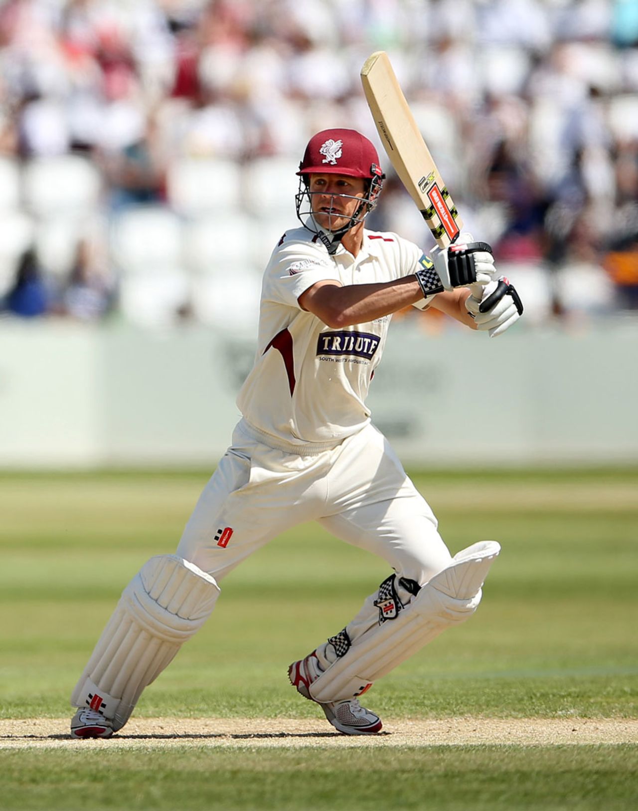 James Hildreth boosted Somerset with 43, Northamptonshire v Somerset, County Championship Division One, Northampton, 3rd day, July 14, 2014