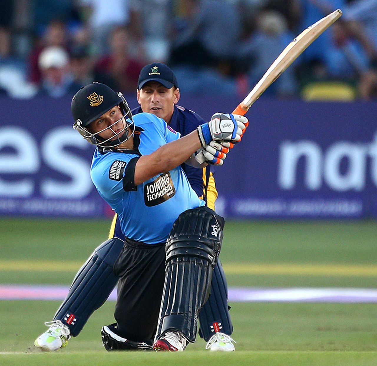 Craig Cachopa hits out, Sussex v Glamorgan, NatWest T20 Blast, Hove, July 15, 2014