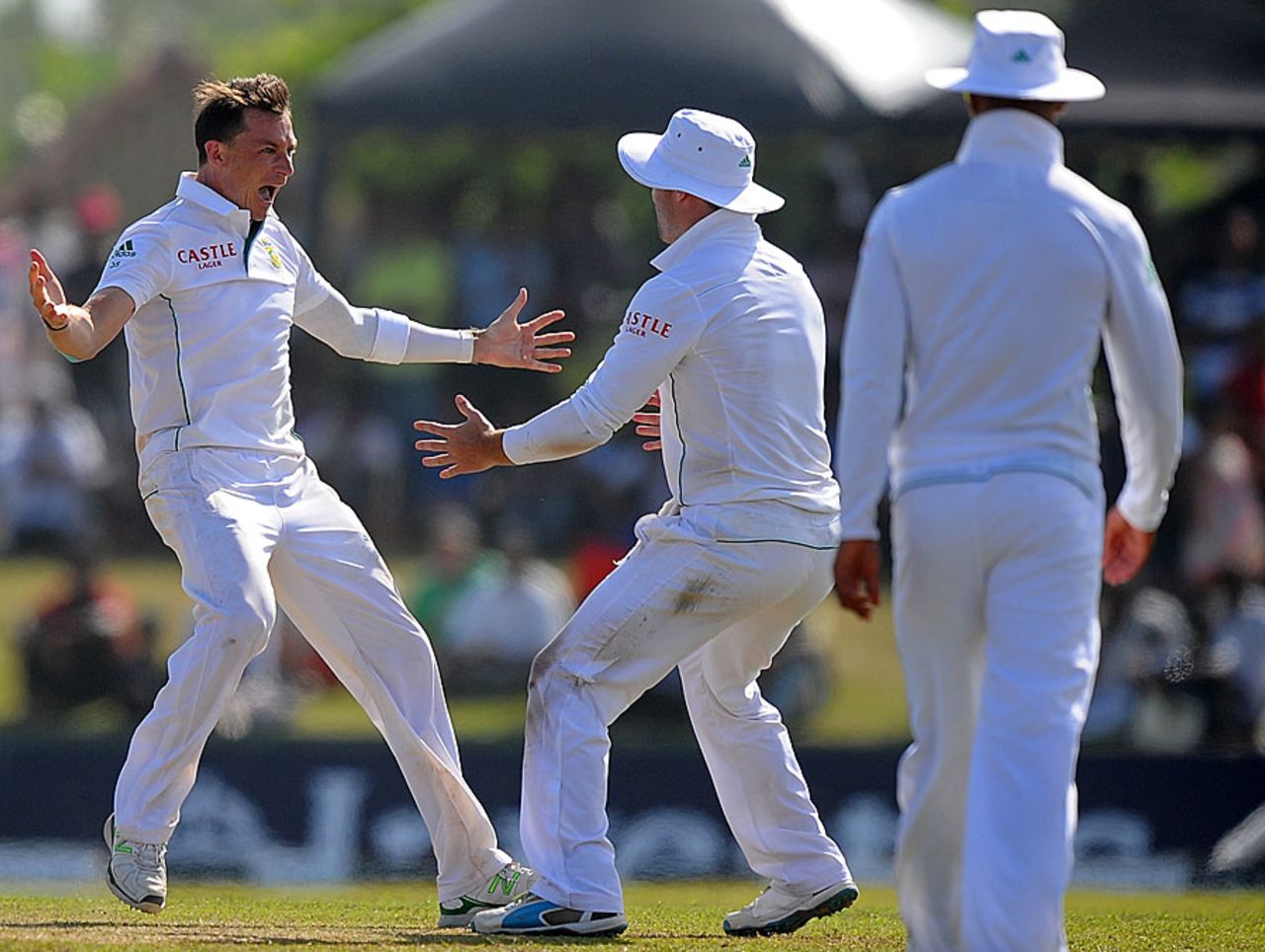 Dale Steyn ripped through Sri Lanka after tea, Sri Lanka v South Africa, 1st Test, Galle, 3rd day, July 18, 2014