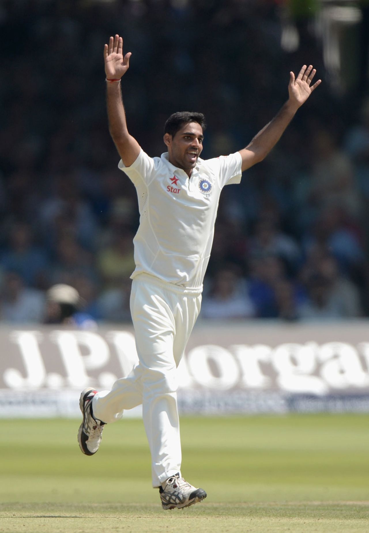 Bhuvneshwar Kumar struck twice early, England v India, 2nd Investec Test, Lord's, 2nd day, July 18, 2014