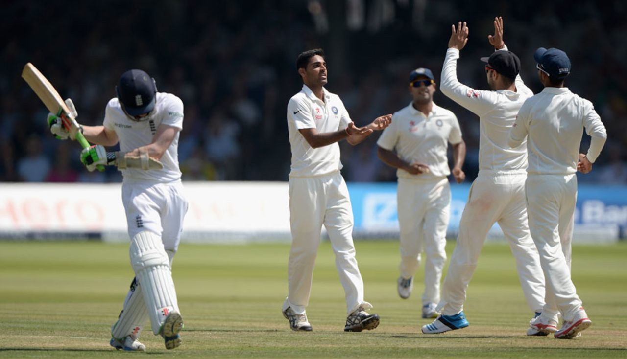 Sam Robson was caught behind for 17, England v India, 2nd Investec Test, Lord's, 2nd day, July 18, 2014