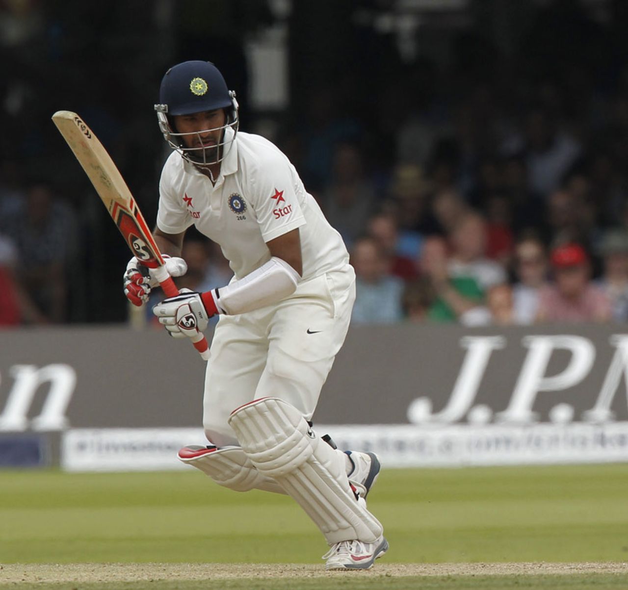 Cheteshwar Pujara collects some runs, England v India, 2nd Investec Test, Lord's, 3rd day, July 19, 2014