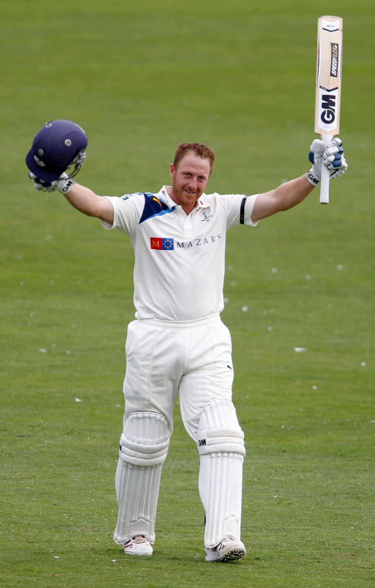 Andrew Gale scored his second hundred of the season, Yorkshire v Middlesex, County Championship, Division One, Scarborough, 3rd day, July 21, 2014
