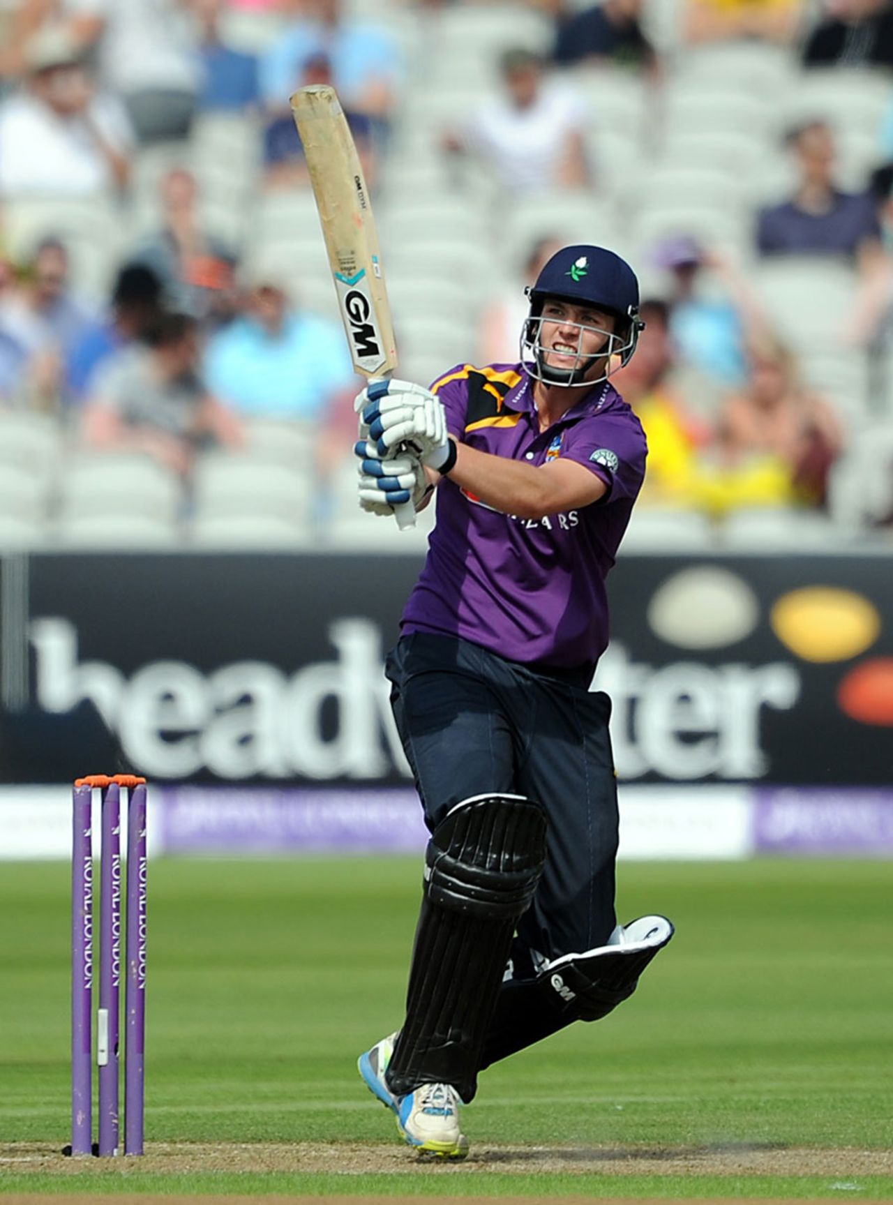 Alex Lees second top-scored for Yorkshire, Lancashire v Yorkshire, Royal London Cup, Group A, Old Trafford, July 26, 2014