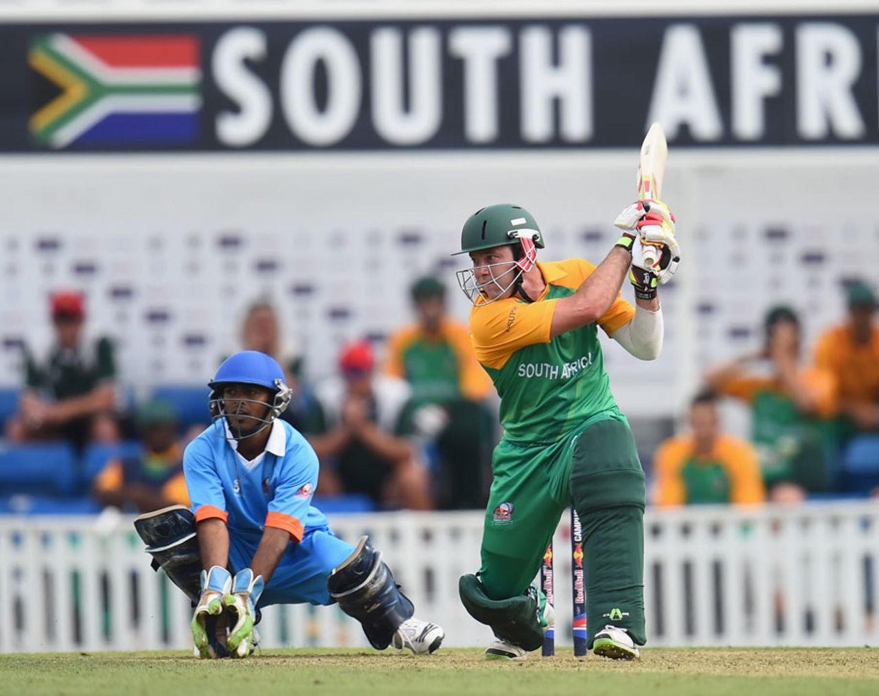 Johan Wessels top-scored with 56, Assupol TUKS v Rizvi Mumbai, Red Bull Campus Cricket World Finals, semi-final, London, July 26, 2014