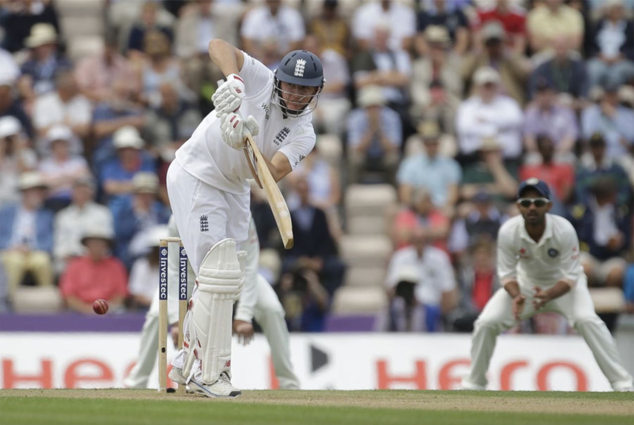 Gary Ballance was smart when clipping through midwicket, England v India, 3rd Investec Test, Ageas Bowl, 2nd day, July 28, 2014