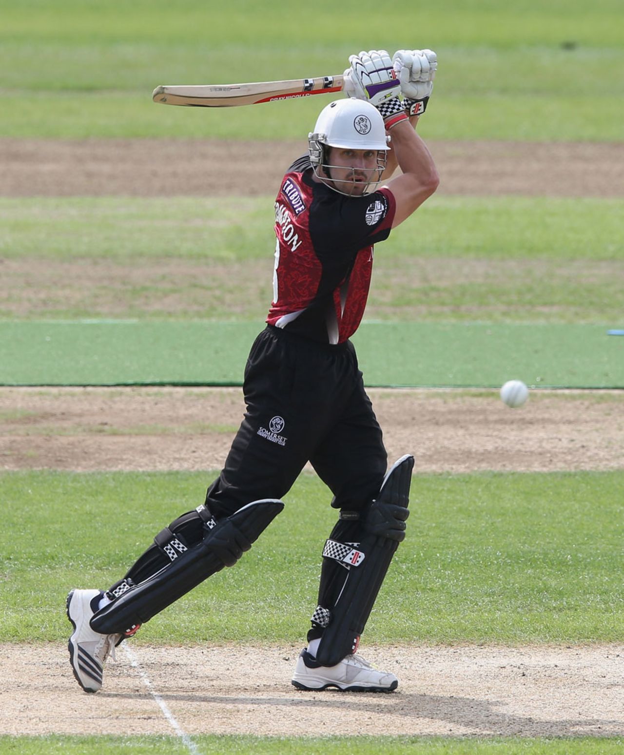 Nick Compton made 68 in Somerset's chase, Nottinghamshire v Somerset, Royal London Cup, Group B, Trent Bridge, July 29, 2014