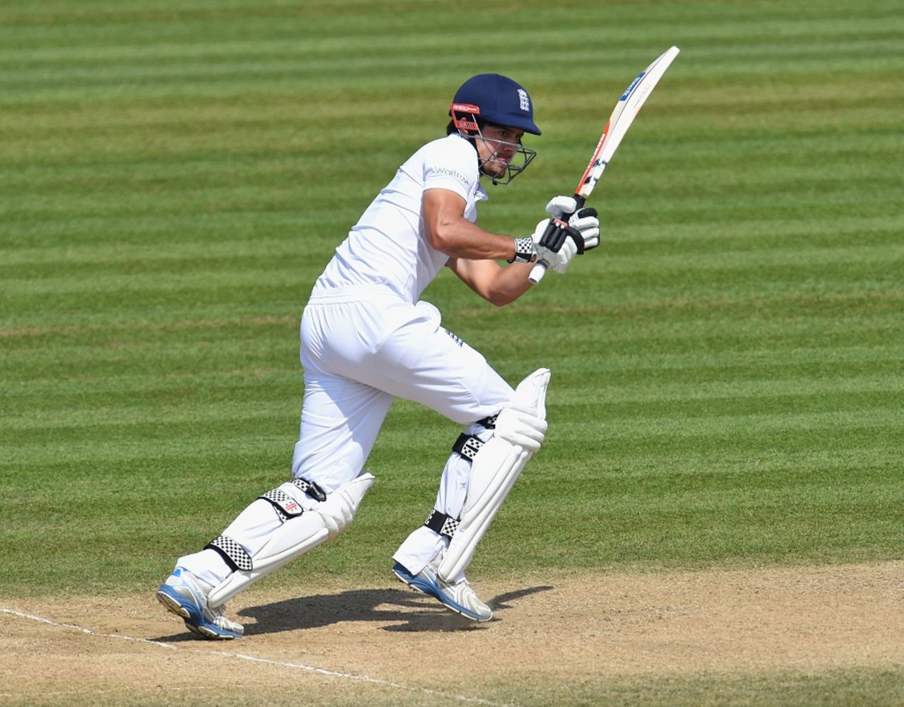Alastair Cook looked in decent nick on the second innings, England v India, 3rd Investec Test, Ageas Bowl, 4th day, July 30, 2014