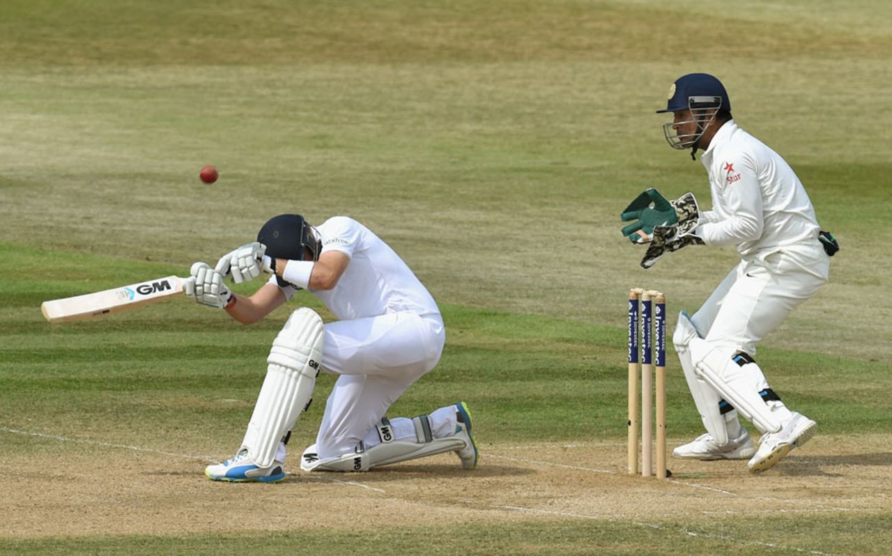 Joe Root played some typically impish shots, England v India, 3rd Investec Test, Ageas Bowl, 4th day, July 30, 2014