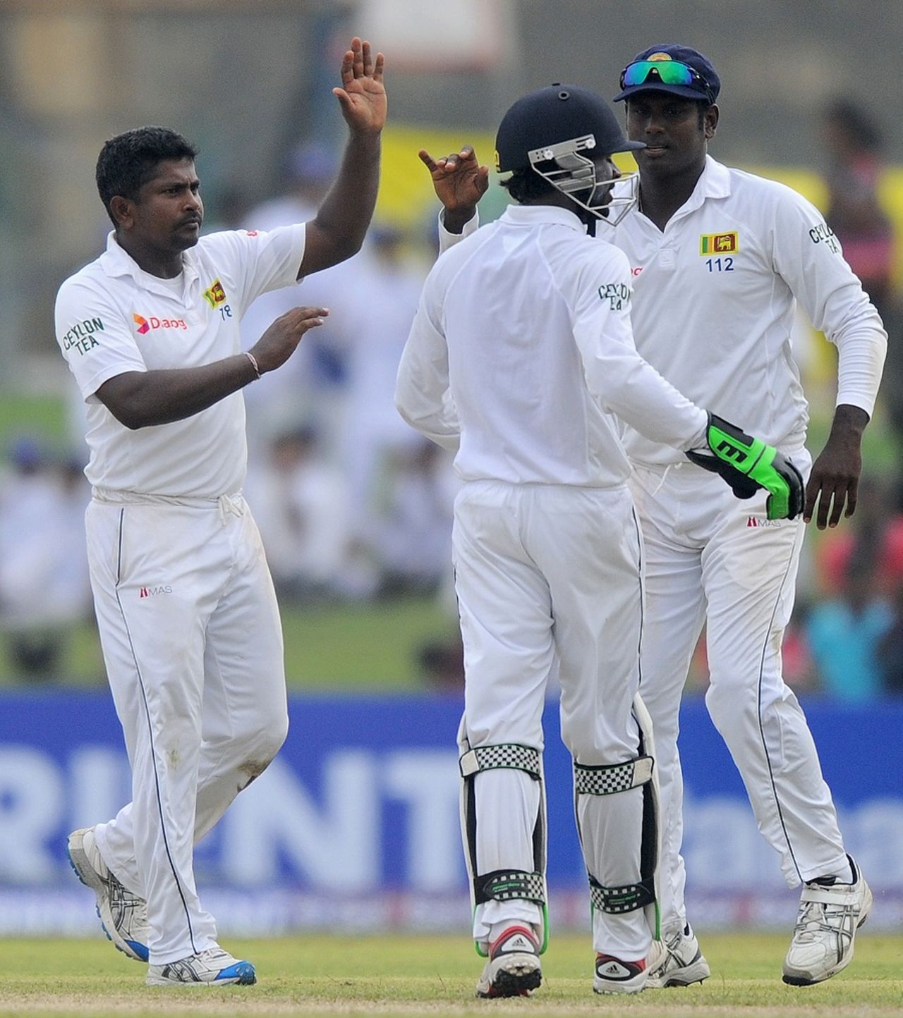 Rangana Herath removed Misbah-ul-Haq with a beauty, Sri Lanka v Pakistan, 1st Test, Galle, 1st day, August 6, 2014