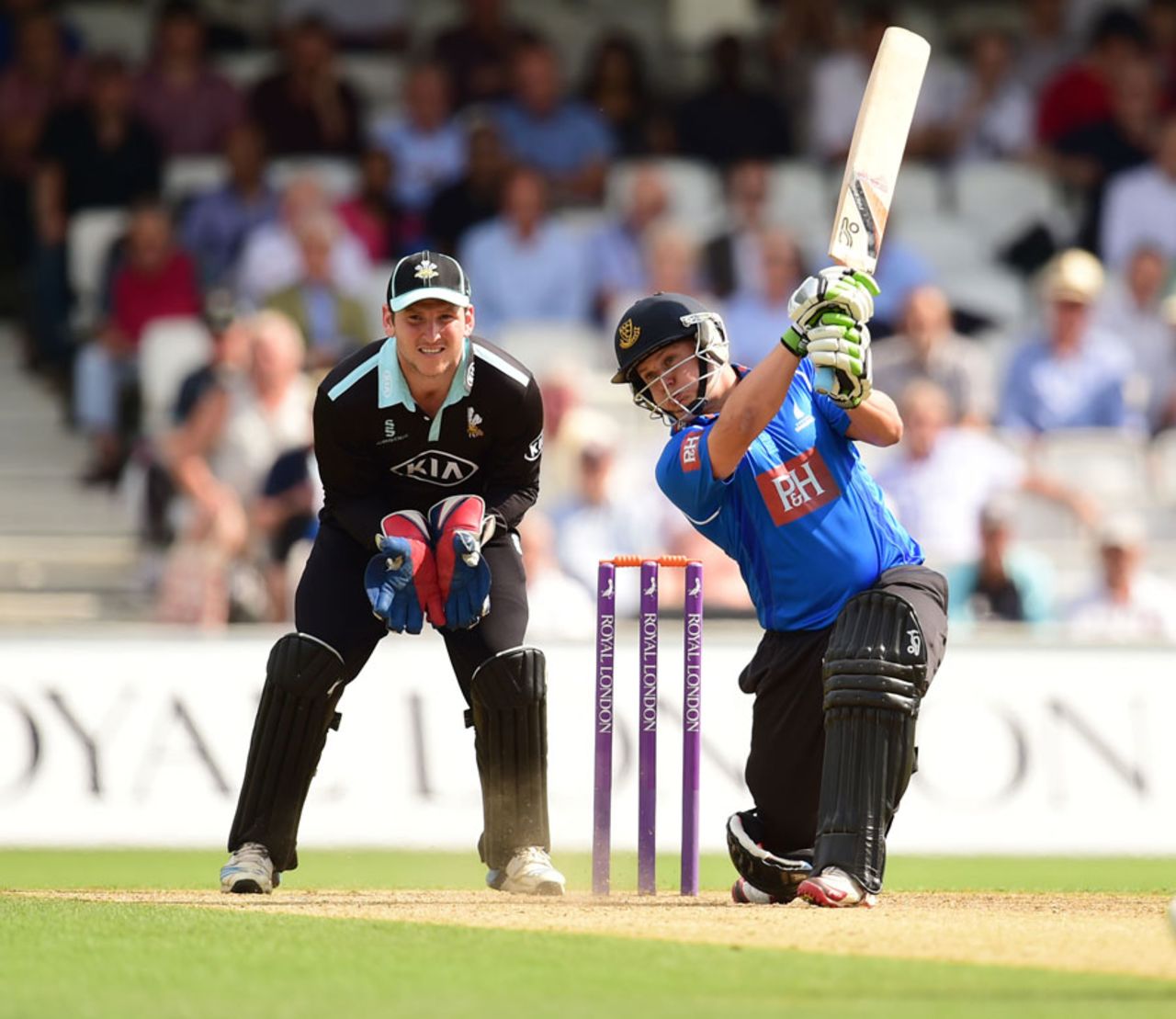 Craig Cachopa made 58 in Sussex's solid total, Surrey v Sussex, Royal London Cup, Group B, Canterbury, August 4, 2014