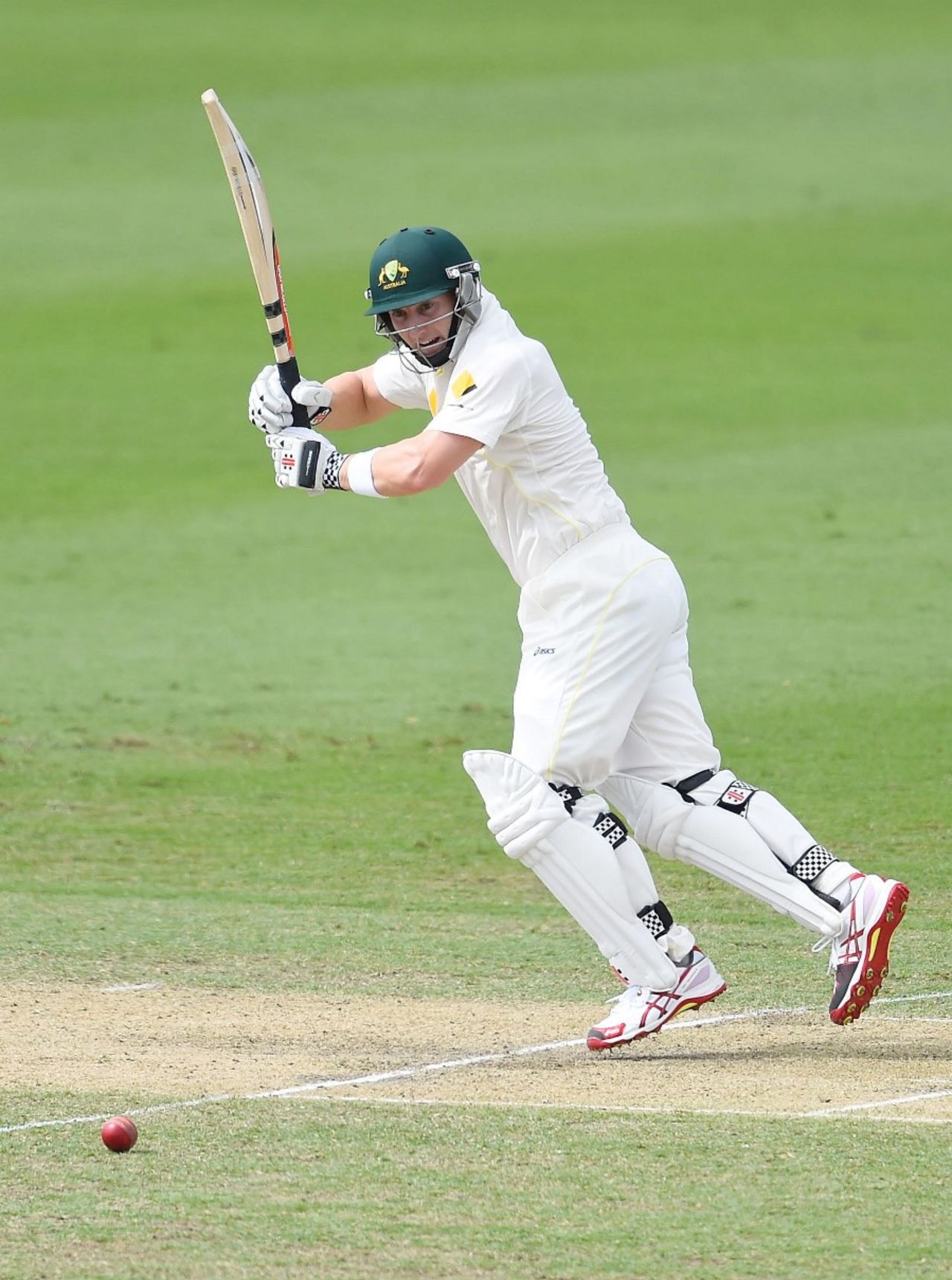 Peter Nevill flicks one to the leg side, Australia A v South Africa A, 1st unofficial Test, Townsville, August 7, 2014