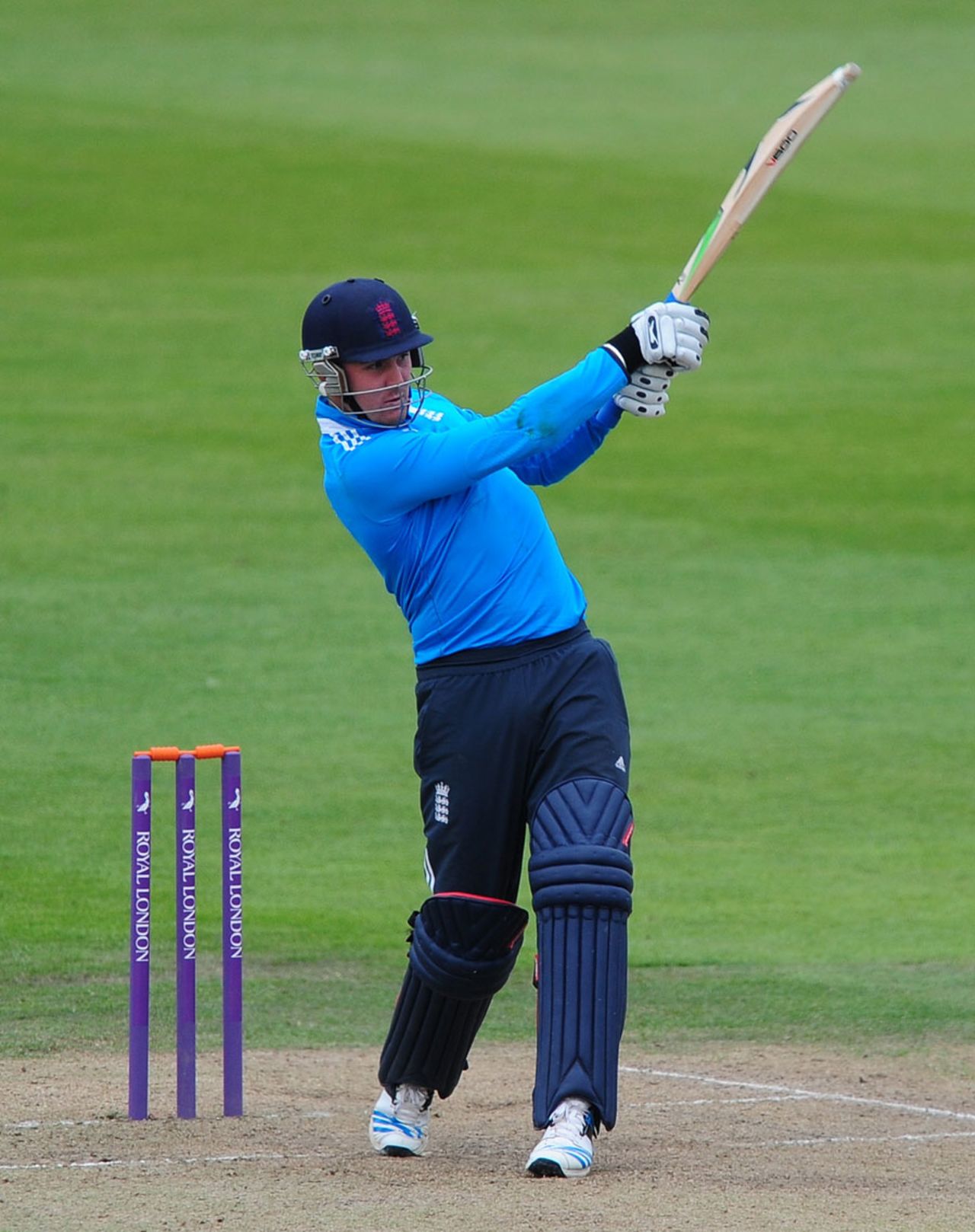 Jason Roy helped steady the Lions with 42, England Lions v New Zealand A, Tri-series, Bristol, August 8, 2014