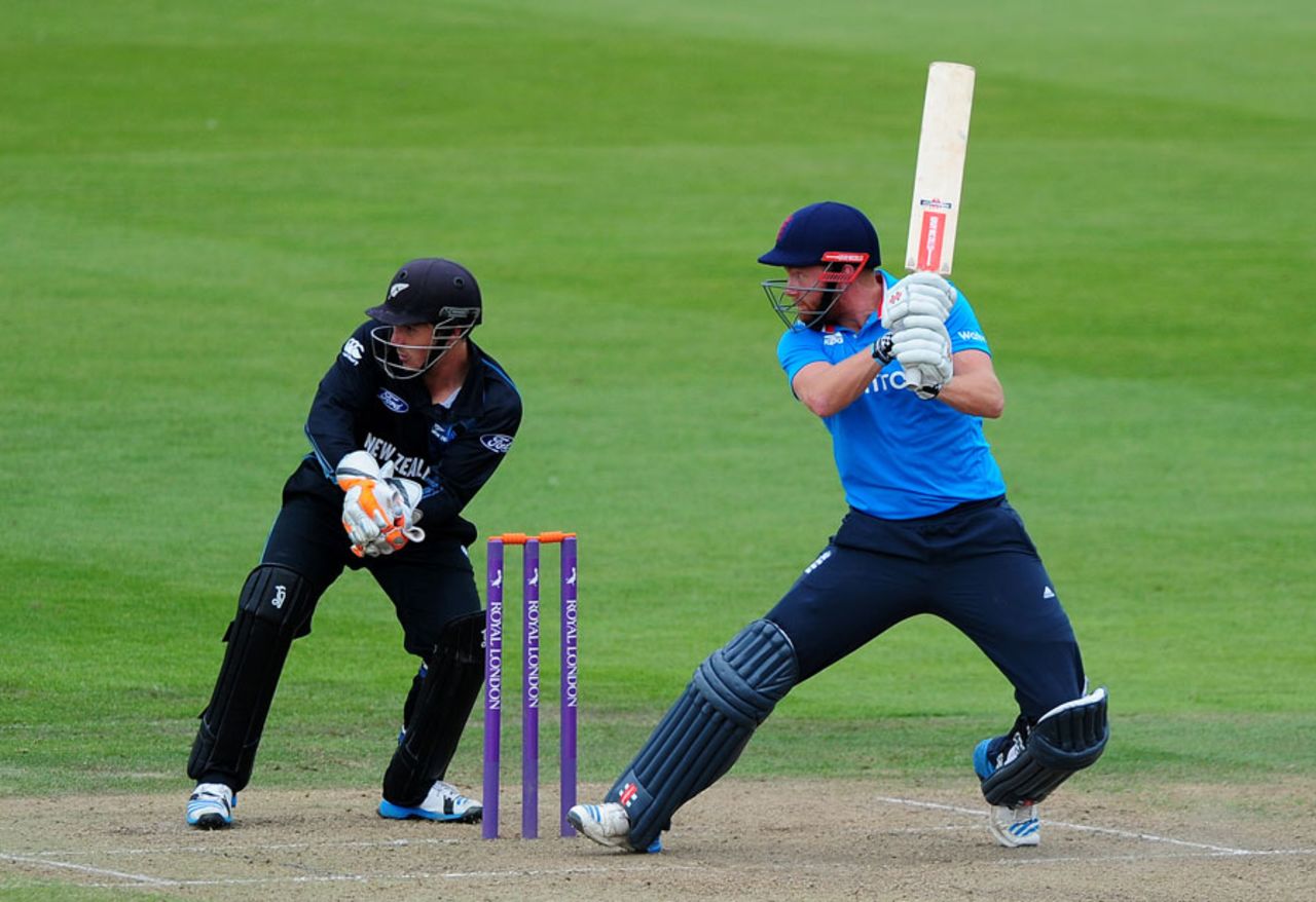Jonny Bairstow's century kept the chase alive, England Lions v New Zealand A, Tri-series, Bristol, August 8, 2014
