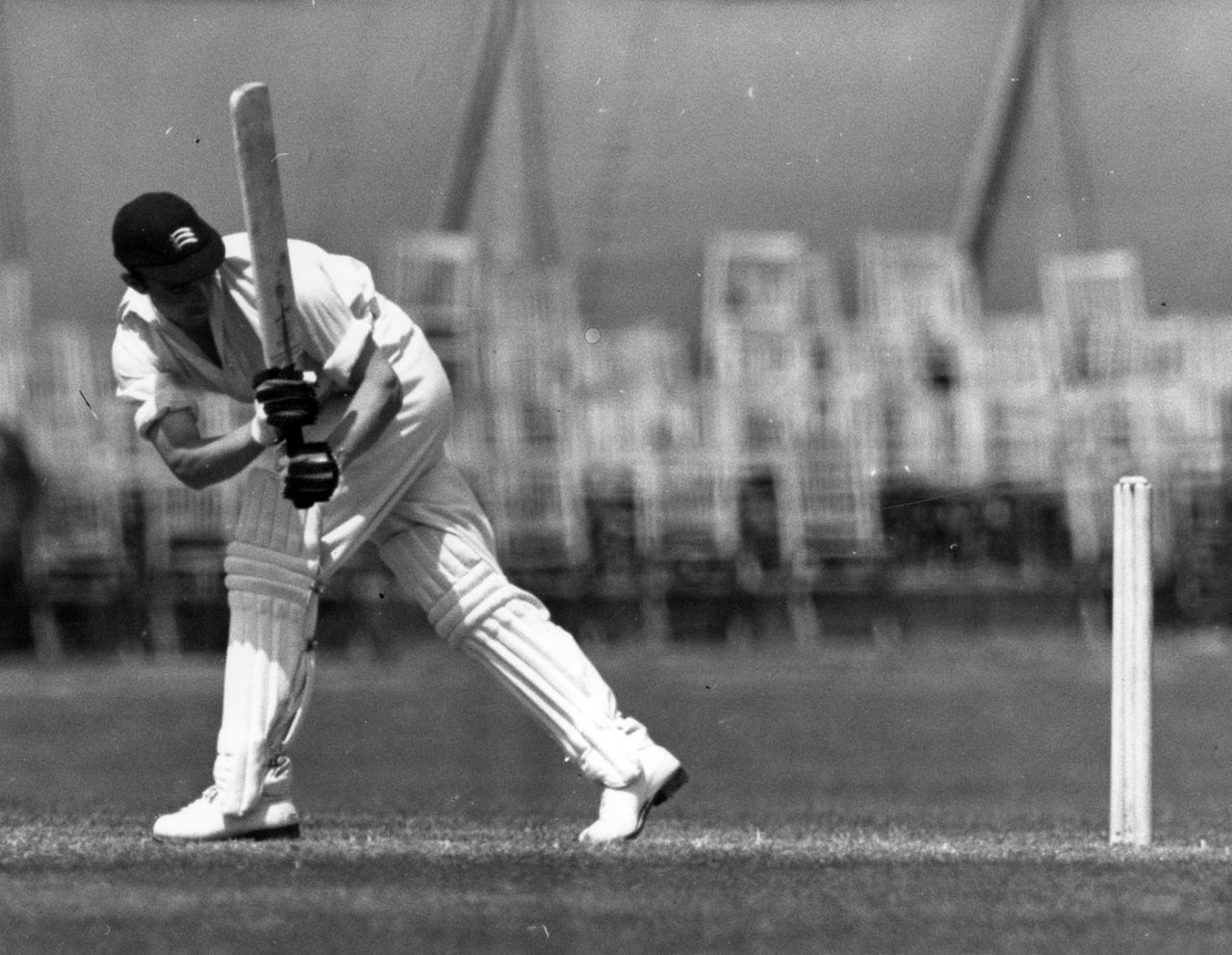 Denis Compton bats