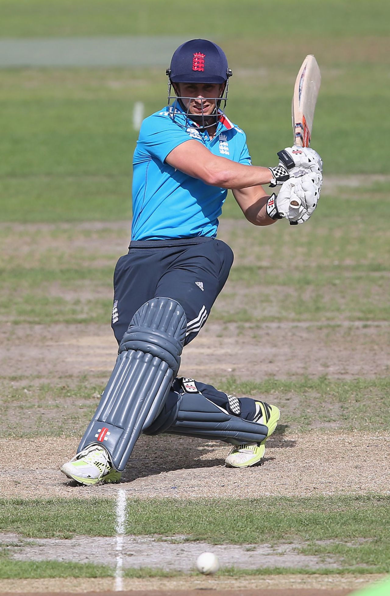 James Taylor pulls during his century, England Lions v Sri Lanka A, Tri-series, New Road, August 11, 2014