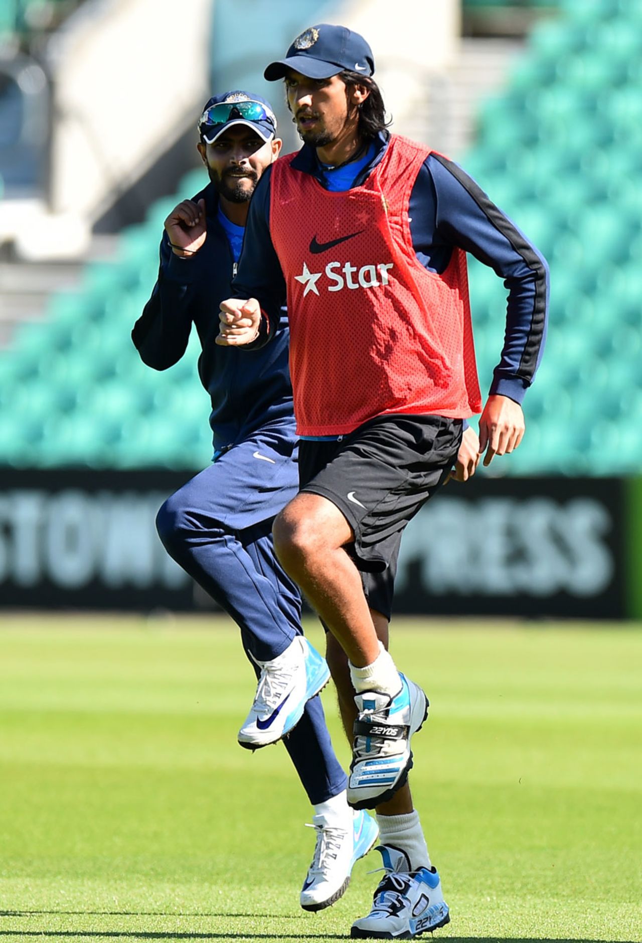 Ishant Sharma was fit for a practice session, The Oval, August 13, 2014