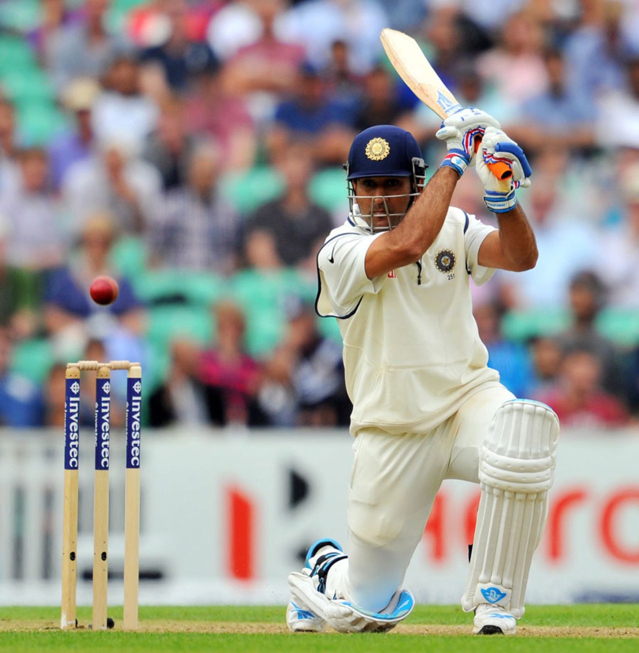 MS Dhoni was among the few batsman to show some fight, England v India, 5th Investec Test, The Oval, 1st day, August 15, 2014
