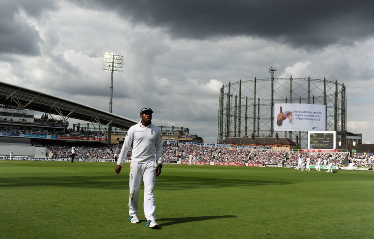 Chris Jordan used helpful conditions quite well, England v India, 5th Investec Test, The Oval, 1st day, August 15, 2014
