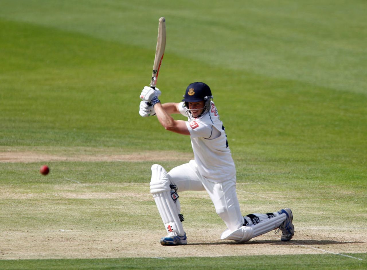 Ed Joyce made his sixth first-class hundred of the season, Yorkshire v Sussex, County Championship, Division One, North Marine Road, 1st day, August 15, 2014