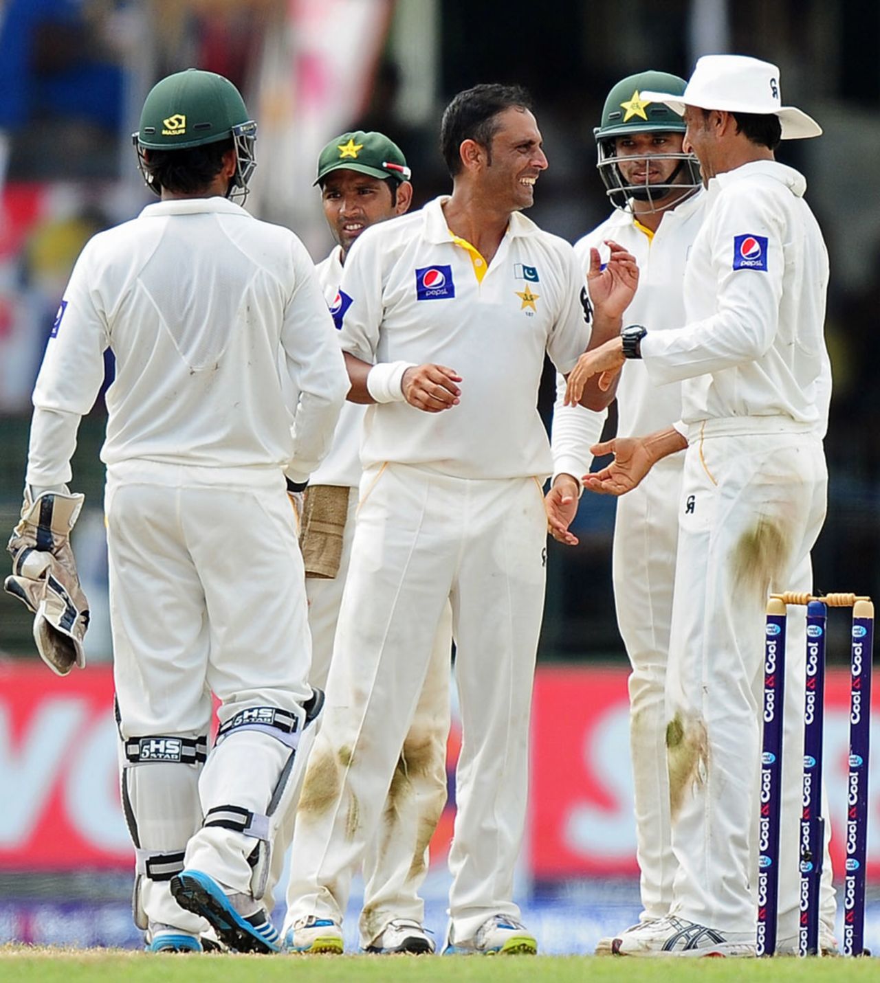 Abdur Rehman dismissed both Sri Lankan openers, Sri Lanka v Pakistan, 2nd Test, Colombo, 3rd day, August 16, 2014