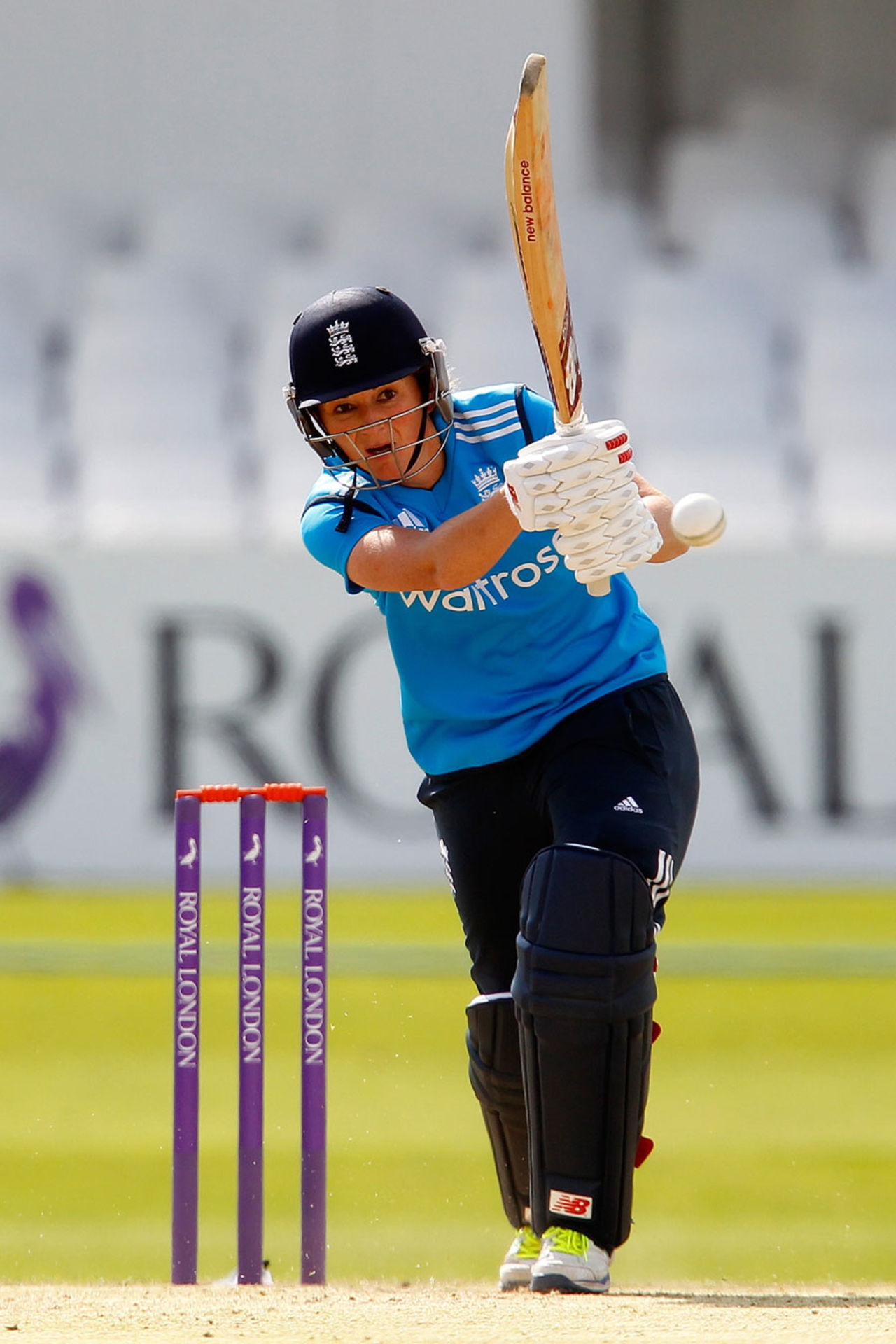 Charlotte Edwards led the way with her ninth ODI hundred, England v India, 2nd women's ODI, Scarborough, August 23, 2014